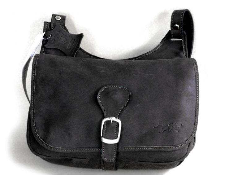 Sac Besace Elodie 604 cuir avec boucle metal