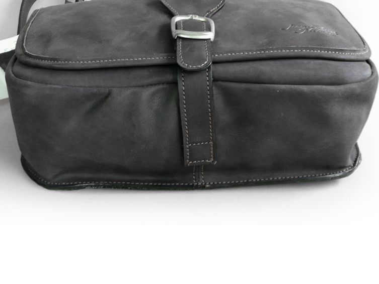 Sac Besace Elodie 604 cuir avec boucle metal