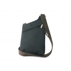 Sacoche bandoulière holster en cuir marron