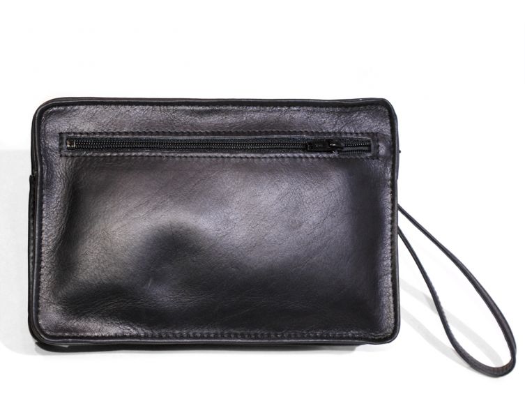 Sacoche Homme Cuir lisse anse main 863