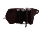 Porte-monnaie original en cuir marron - 414