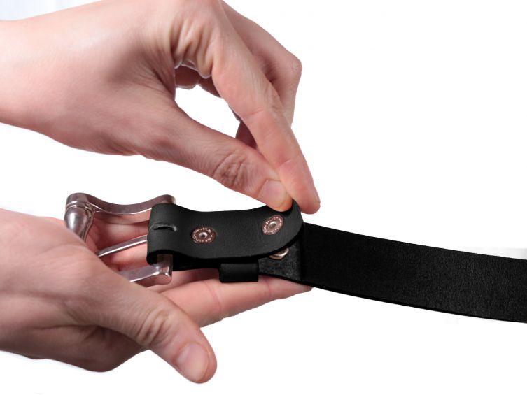 Ceinture en cuir sans boucle 4076