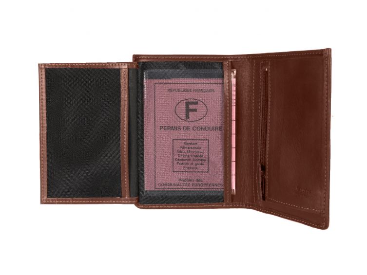 Portefeuille en cuir gold - 183