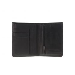 Portefeuille en cuir noir - 183
