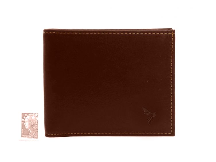 Portefeuille en cuir gold 427 