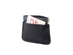 Porte-monnaie en cuir noir "Clap" - 431