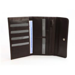 Compagnon en cuir marron - 290