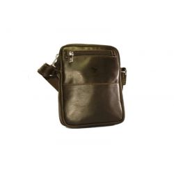 Sacoche en cuir marron - 656