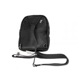 Sacoche en cuir noir 651