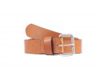 Ceinture cuir gold boucle compacte acier vieilli 4055