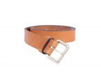 Ceinture cuir gold boucle compacte acier vieilli 4055