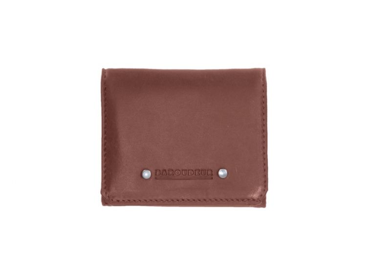 Porte monnaie Baroudeur en cuir gold 9147