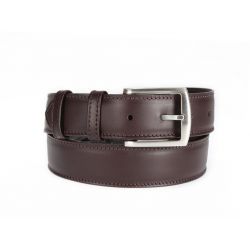 Ceinture de voyage, porte billets, en cuir marron 9020