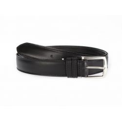 Ceinture de voyage, porte billets, en cuir noir 9020