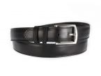 Ceinture de voyage, porte billets, en cuir noir 9020