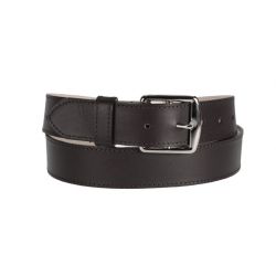 Ceinture femme en cuir doublé noir 5035 N