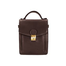 Sacoche bandoulière homme marron
