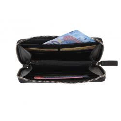 Compagnon hermétique de luxe en cuir noir - 20 cm - C H