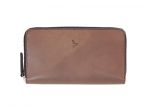Compagnon hermétique de luxe en cuir marron - 20 cm - C H