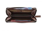 Compagnon hermétique de luxe en cuir marron - 20 cm - C H