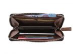 Compagnon hermétique de luxe en cuir marron - 20 cm - C H
