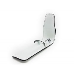 Etui 2 stylos en cuir blanc