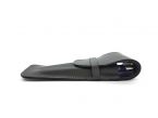 Etui 2 stylos en cuir gris fer