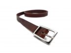 Fine ceinture femme en cuir cannelle 4087 