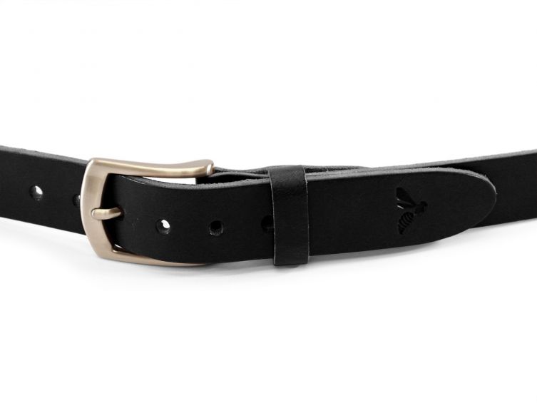 Ceinture la guêpe en cuir noir G30003