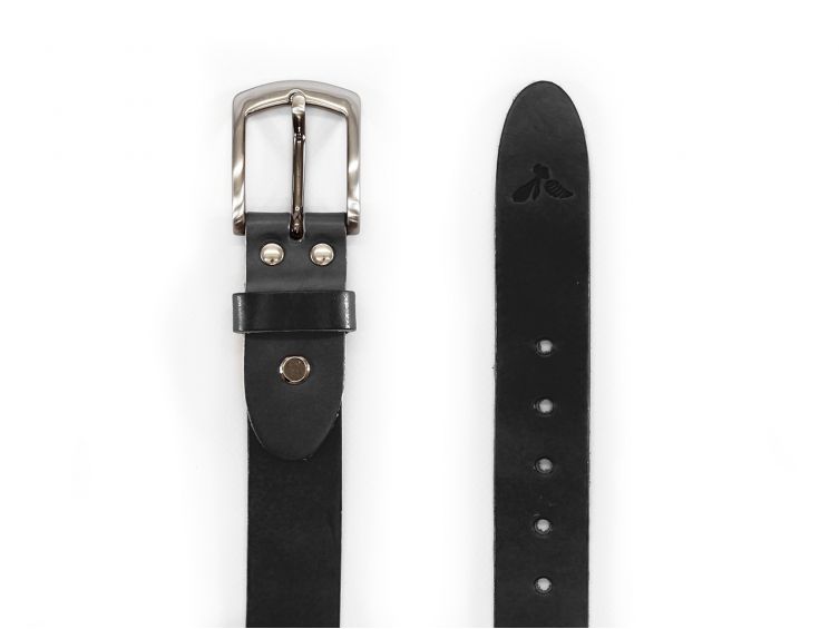 Ceinture la guêpe en cuir noir G30003