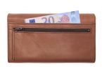 Compagnon luxe en cuir marron - 20 cm - PM-004-01