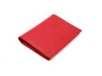 Portefeuille luxe en cuir rouge - 15 cm - PM-019-01