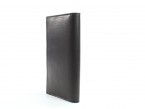  Porte Chequier en Cuir Noir 419 