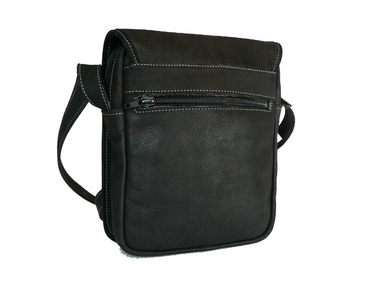 1 Sacoche baroudeur cuir 252