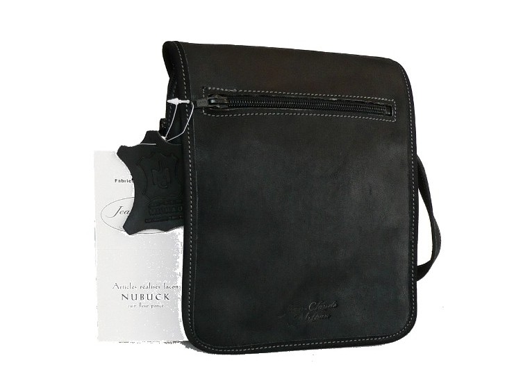 1 Sacoche baroudeur cuir 252