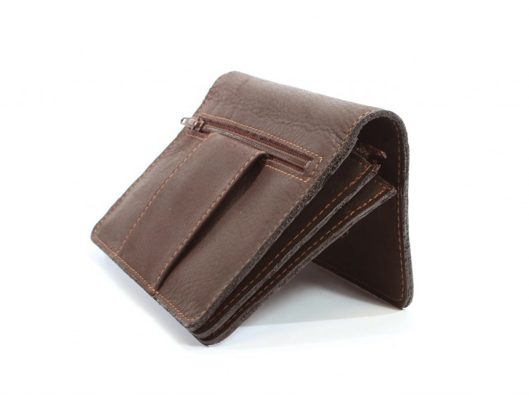  Portefeuille avec passant ceinture cuir marron 036 