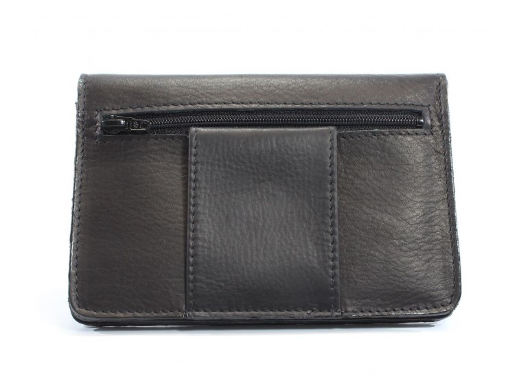  Portefeuille avec passant ceinture cuir noir 036 