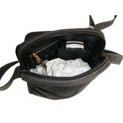 1 Sacoche baroudeur cuir 252