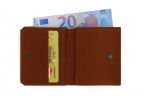 Porte monnaie Baroudeur en cuir fauve - 9147