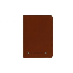 Portefeuille anti-RFID en cuir cognac - 949 X