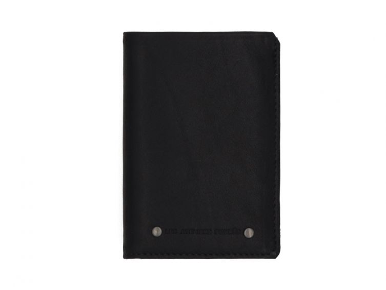 Portefeuille anti-RFID en cuir noir - 949 X