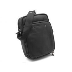 Sacoche à bandoulière en cuir noir - 9403