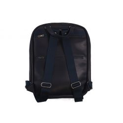 Sac à dos en cuir marine - 9448