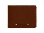 Portefeuille anti-RFID en cuir cognac - 9110 X