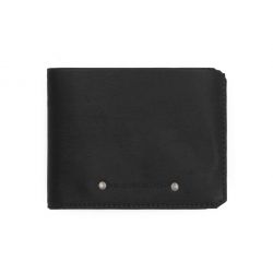 Portefeuille anti-RFID en cuir noir - 9110 X