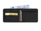 Portefeuille anti-RFID en cuir noir - 9110 X