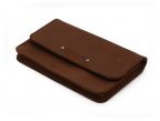 Compagnon format Iphone X+ en cuir cognac - 999