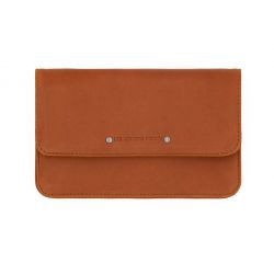 Compagnon format Iphone X+ en cuir fauve - 999