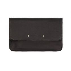 Compagnon format Iphone X+ en cuir noir - 999