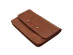 Compagnon format Iphone X en cuir fauve - 998